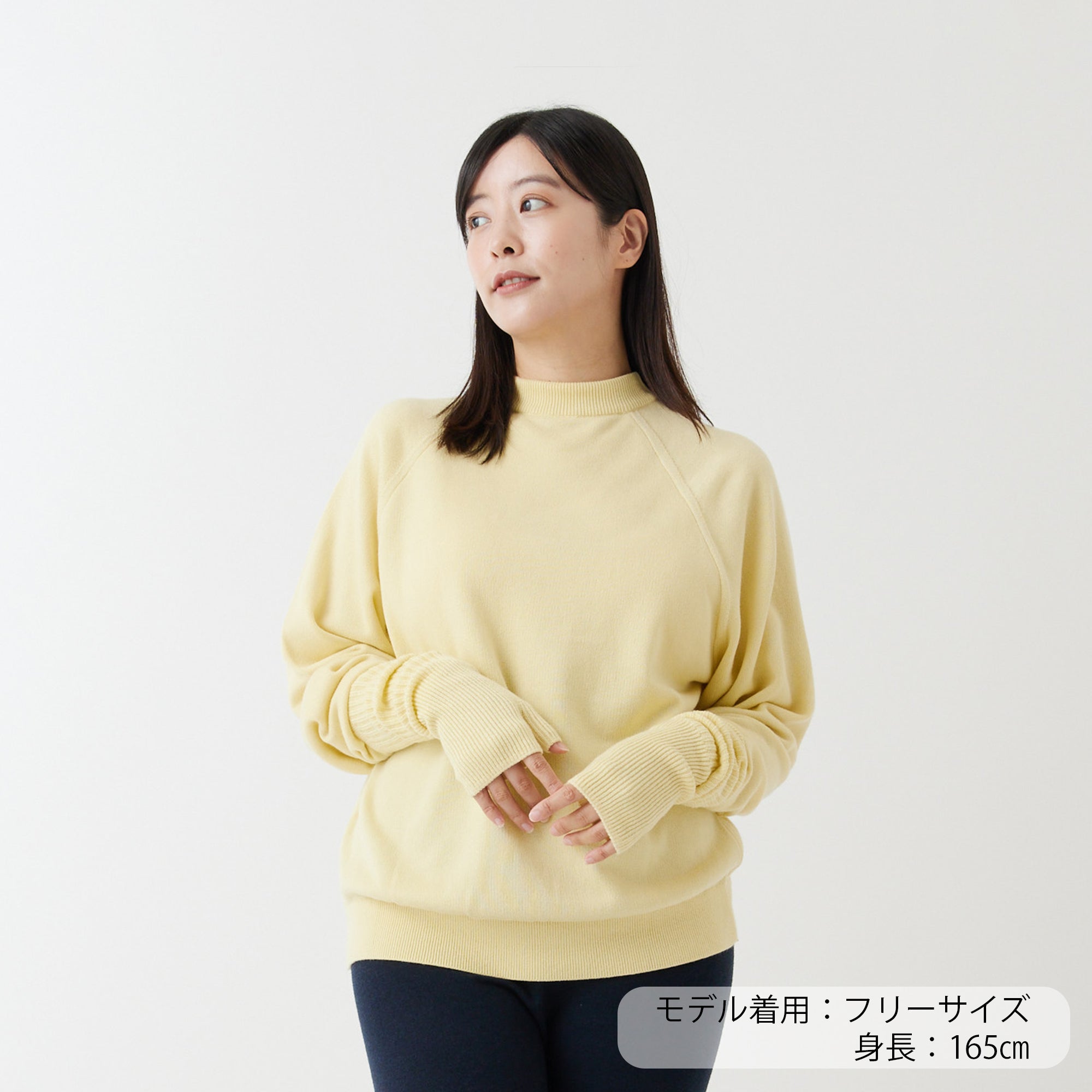EMILY WEEKSUPER 120WOOL タートルプルオーバー NETENE.｜《EMILY WEEK×NETENE.》ボリュームスリーブプルオーバー