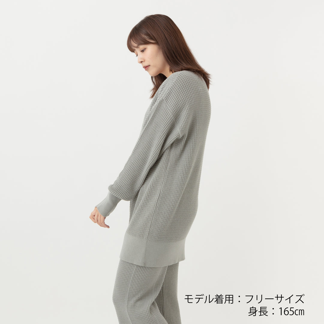 Puffy Knit Cardigan<br>パフィーニットカーディガン