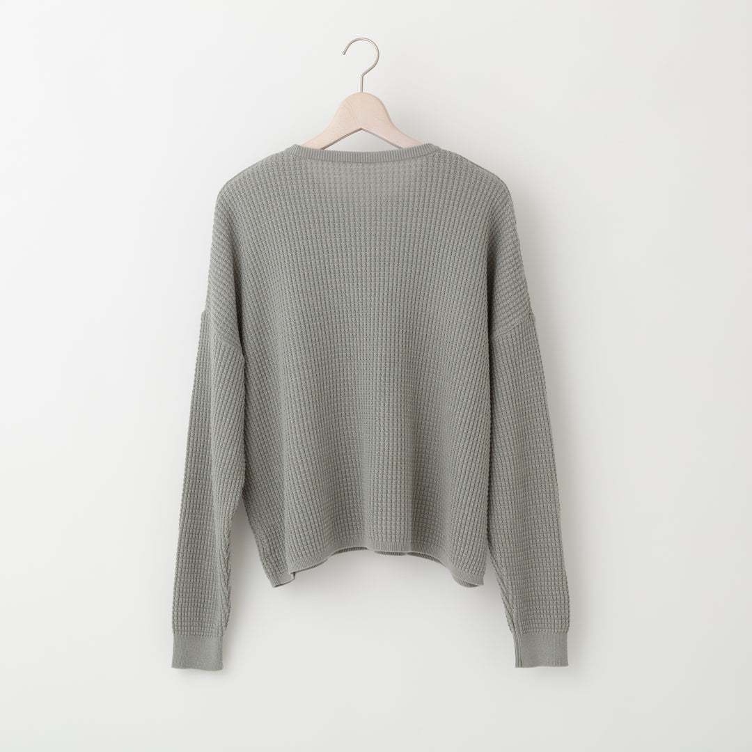 Puffy Knit Pullover<br>パフィーニットプルオーバー