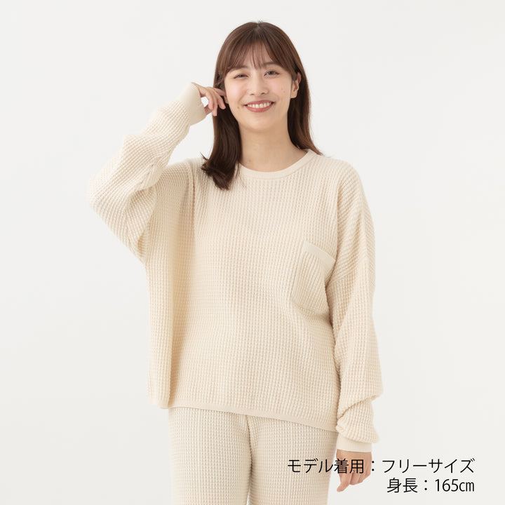 Puffy Knit Pullover<br>パフィーニットプルオーバー