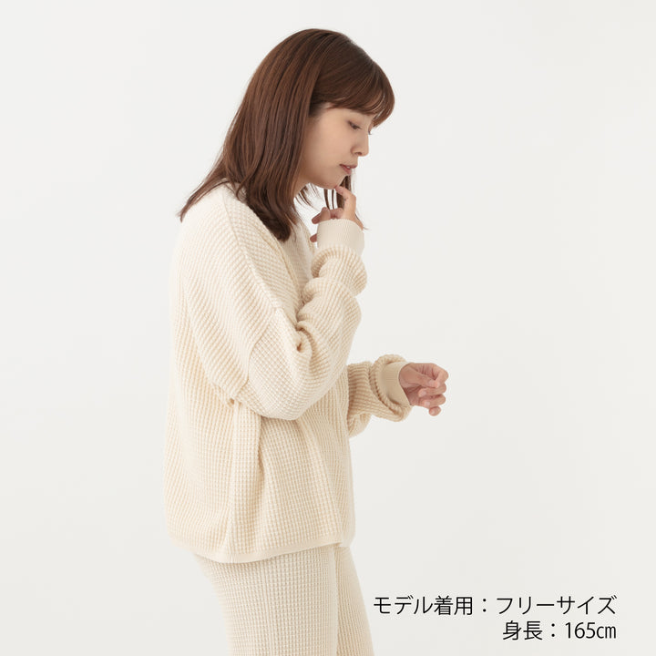 Puffy Knit Pullover<br>パフィーニットプルオーバー