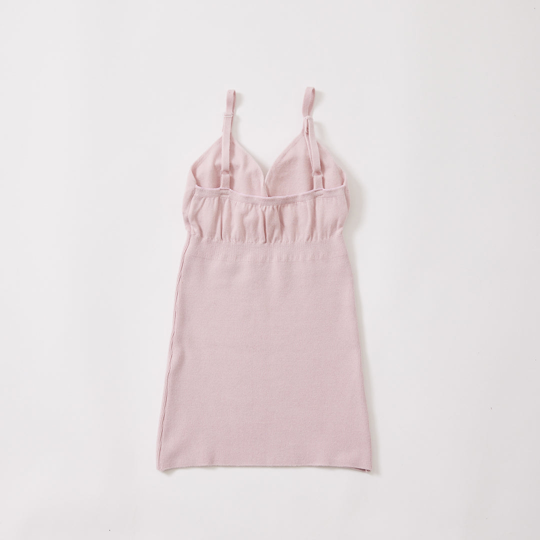 《予約商品》Comfy Knitbratank<br>コンフィニットブラタンク(PINK SALT)