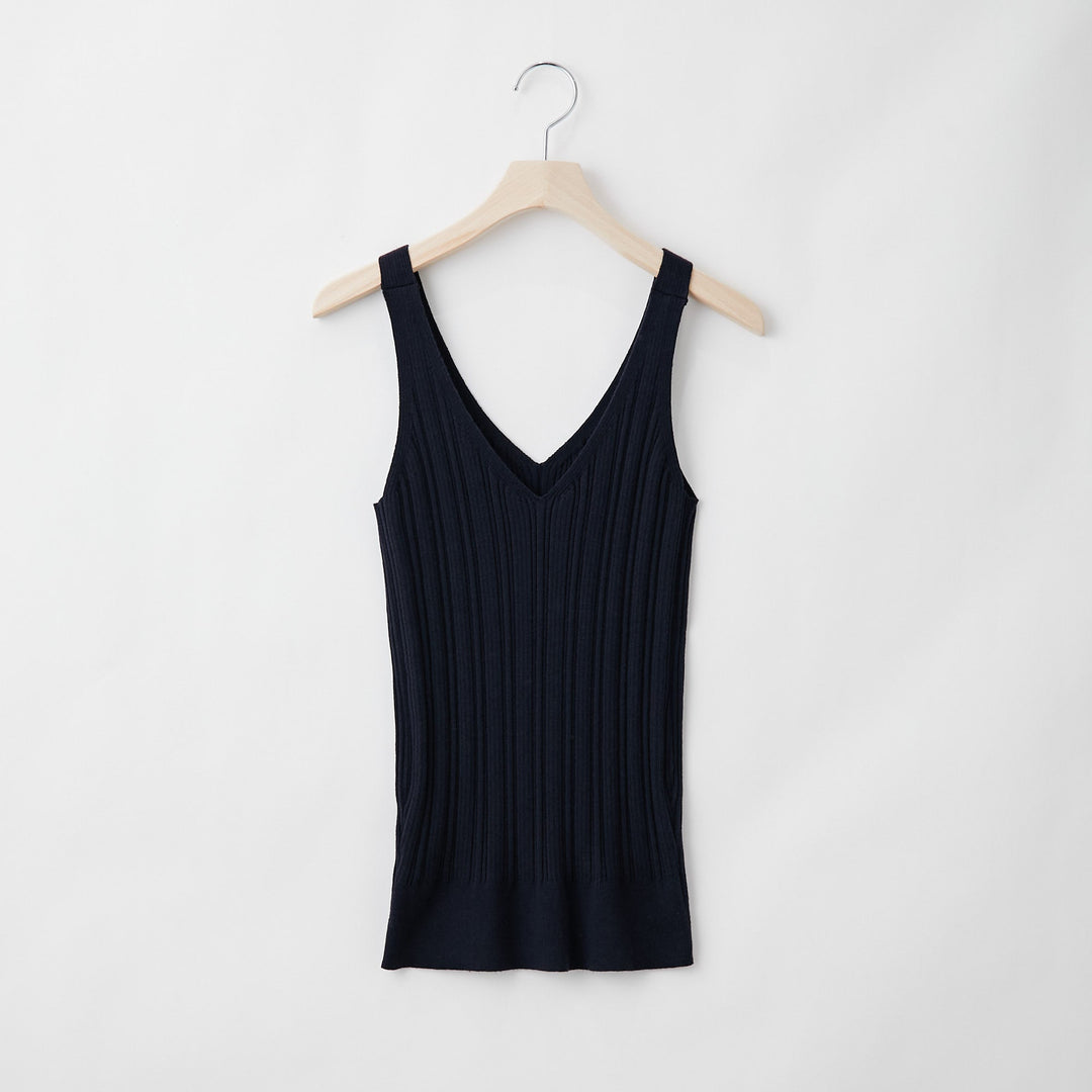 Fika Random RibTank Top<br>ランダムリブニット タンクトップ