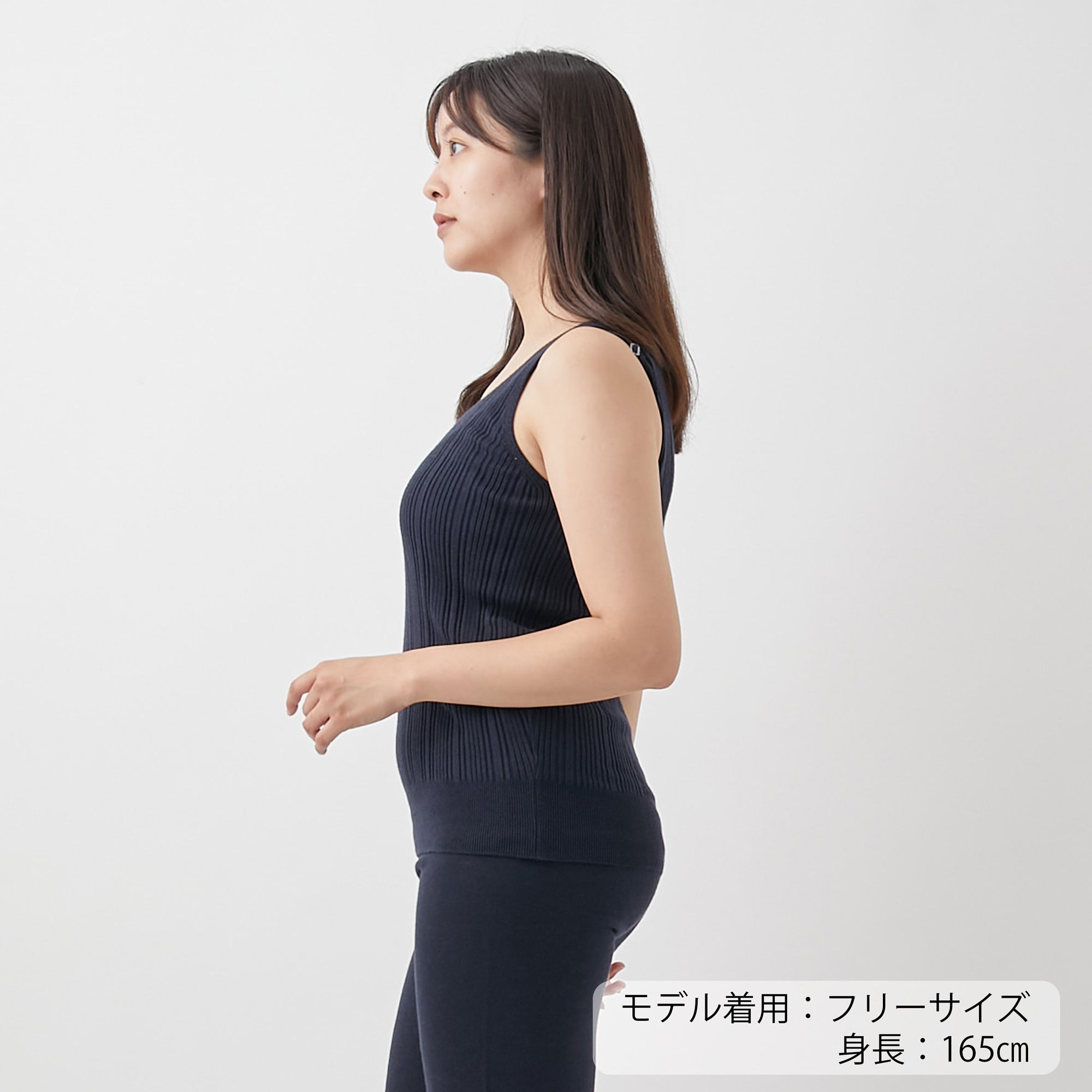 ネイビー（紺）系 PRADA(プラダ) タンクトップ(レディース