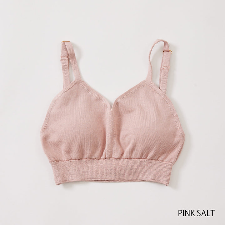 Silk Knit Bralette<br>シルクニットブラレット