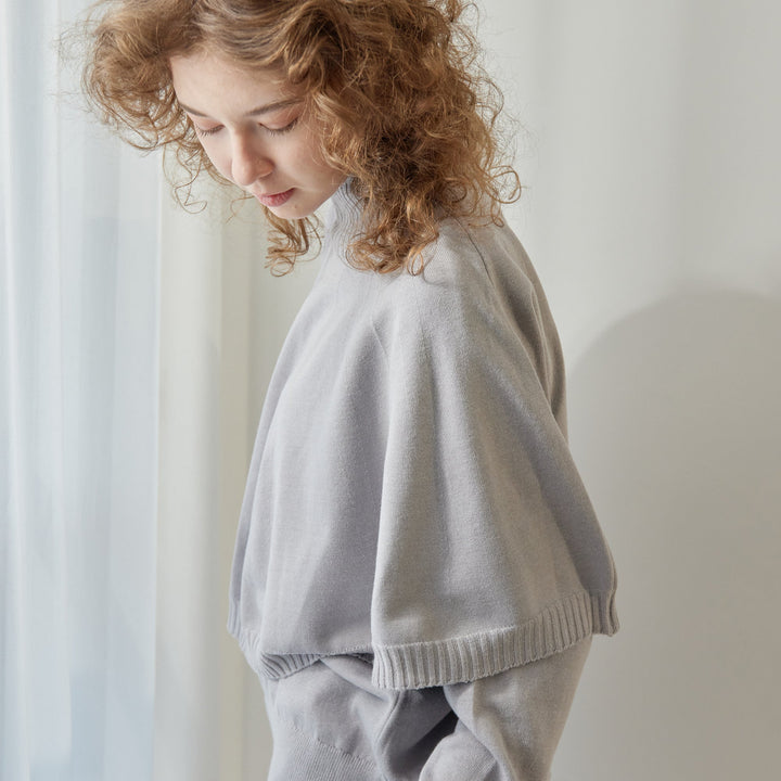 Comfy Knit Poncho<br>コンフィニットポンチョ