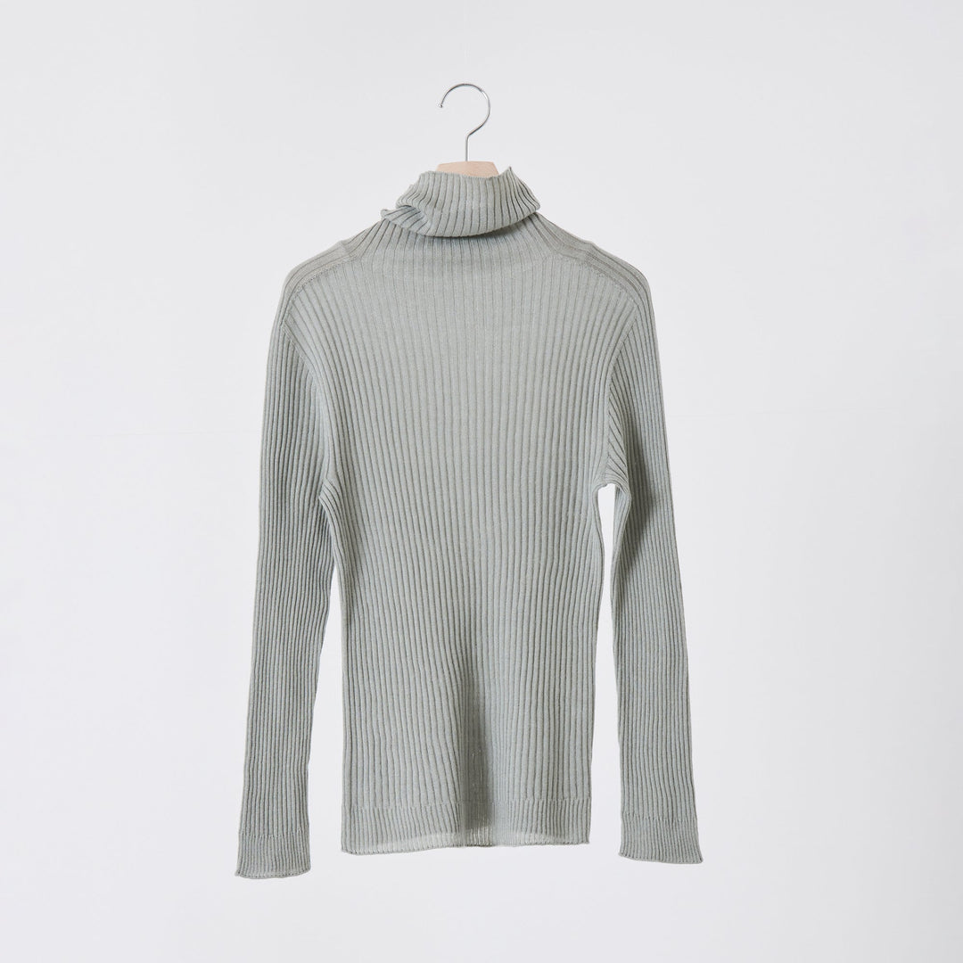 Comfy Knit Long Sleeve Turtleneck Pullover<br>コンフィニット長袖タートルネックプルオーバー