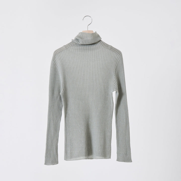 Comfy Knit Long Sleeve Turtleneck Pullover<br>コンフィニット長袖タートルネックプルオーバー