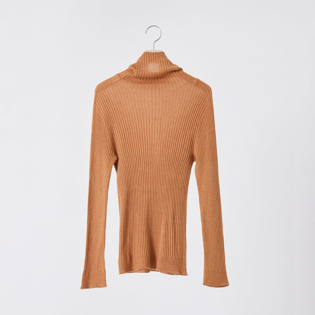 Comfy Knit Long Sleeve Turtleneck Pullover<br>コンフィニット長袖タートルネックプルオーバー