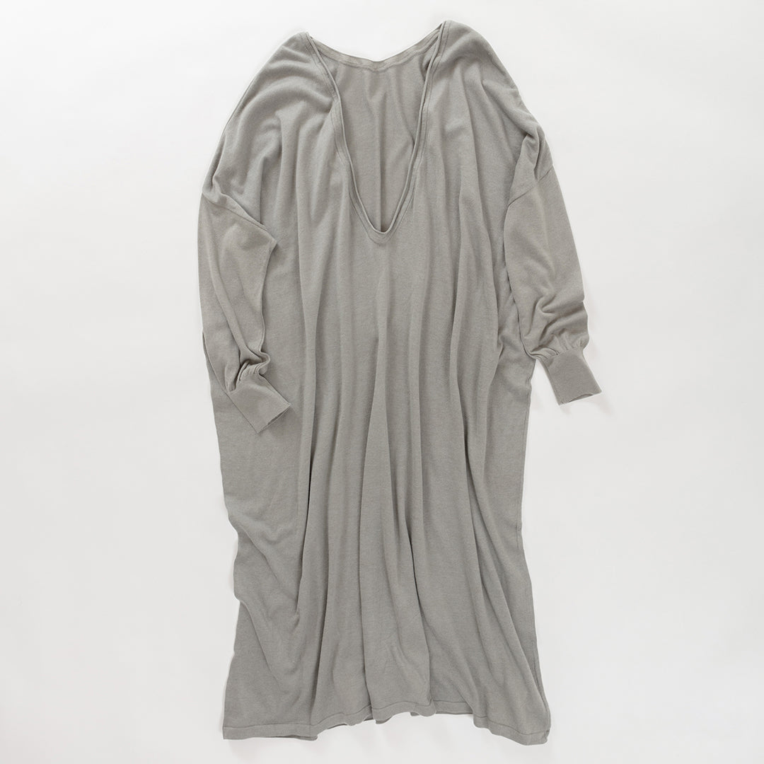 Cozy Knit Long Sleeve One Piece コージーニット長袖ワンピース
