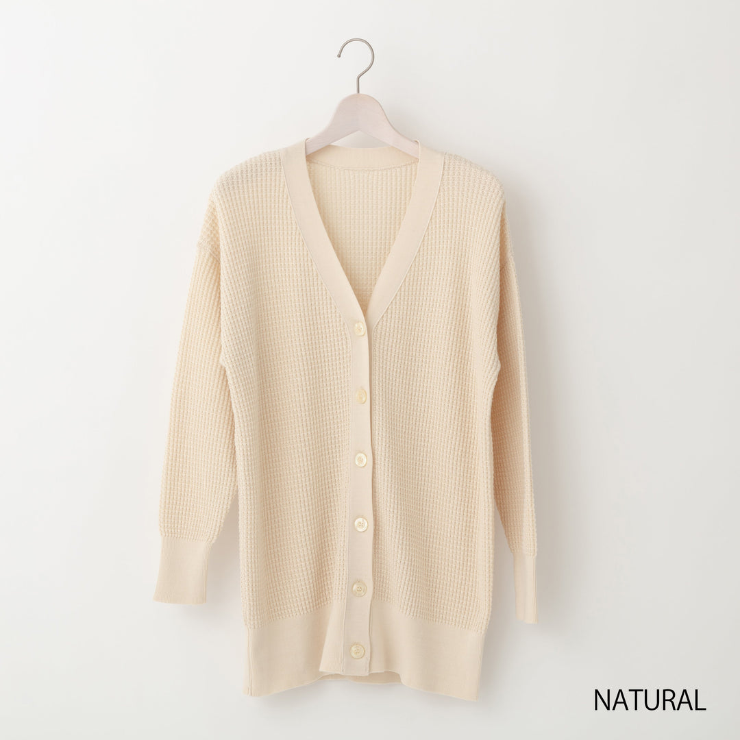 Puffy Knit Cardigan<br>パフィーニットカーディガン