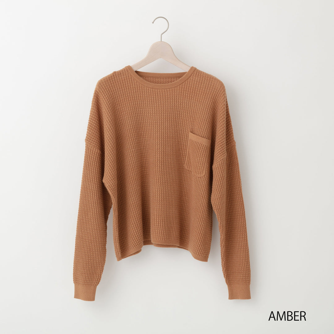 Puffy Knit Pullover<br>パフィーニットプルオーバー