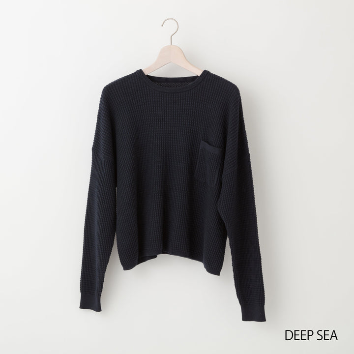 Puffy Knit Pullover<br>パフィーニットプルオーバー