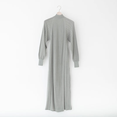 Fika Random Rib Knit Dress フィーカ ランダムリブニットワンピース