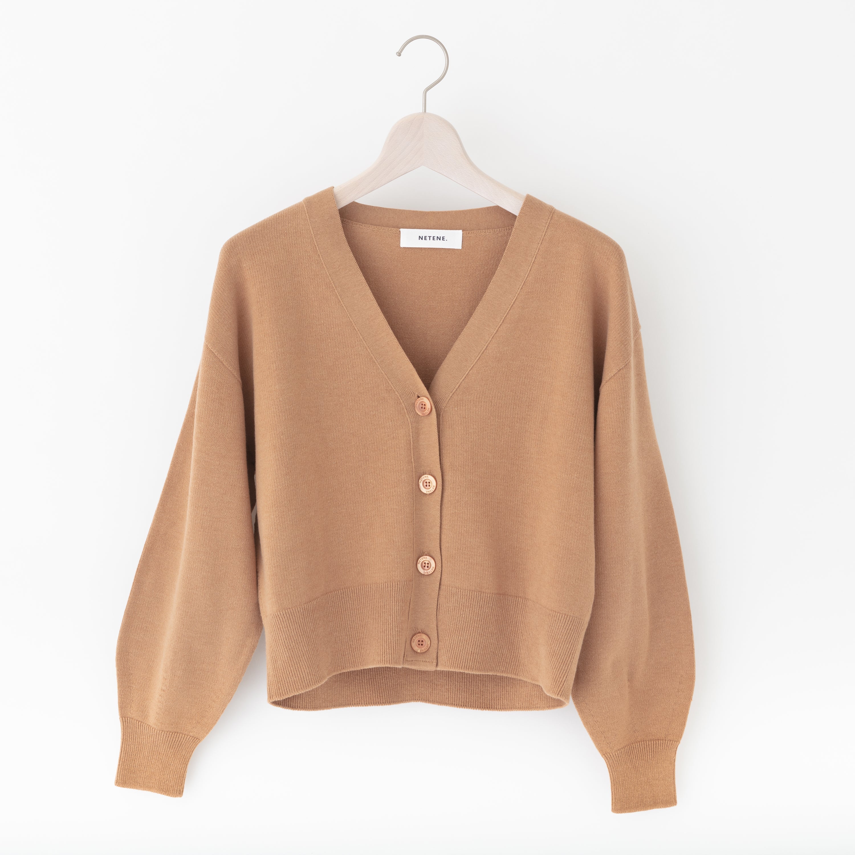 Feel Smooth Knitted Wide Cardigan フィールスムース ニットワイドカーディガン