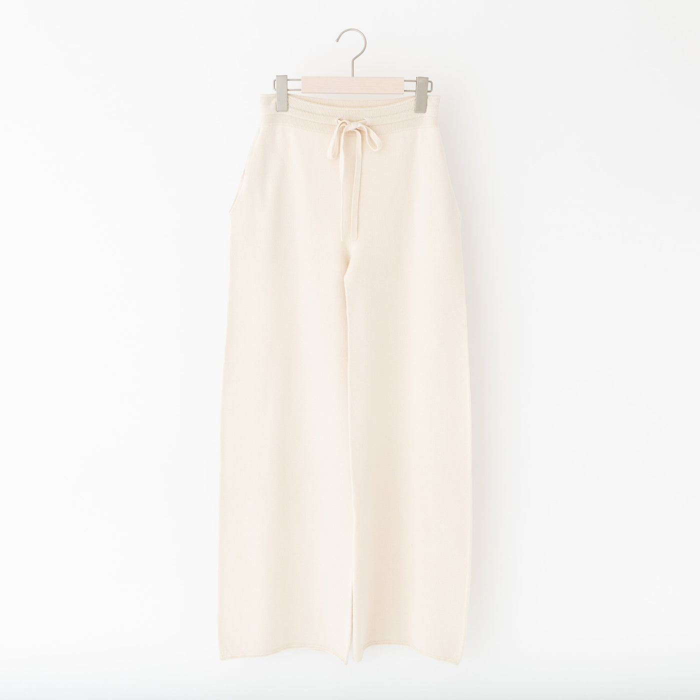 Feel Smooth Knitted Wide Pants フィールスムース ニットワイドパンツ