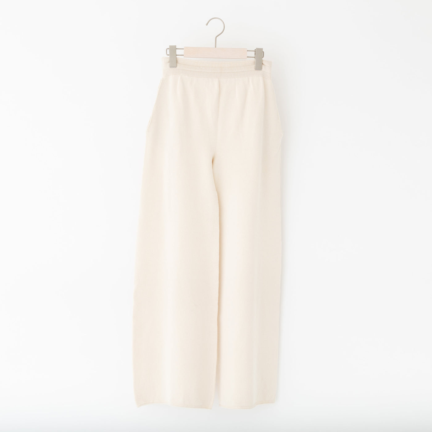 Feel Smooth Knitted Wide Pants フィールスムース ニットワイドパンツ