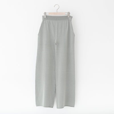 Feel Smooth Knitted Wide Pants フィールスムース ニットワイドパンツ