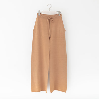 Feel Smooth Knitted Wide Pants フィールスムース ニットワイドパンツ