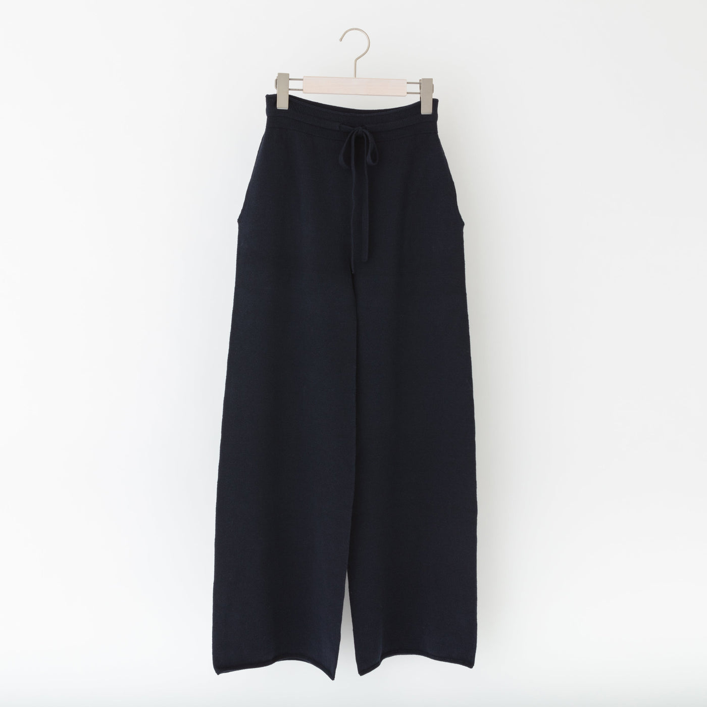 Feel Smooth Knitted Wide Pants フィールスムース ニットワイドパンツ