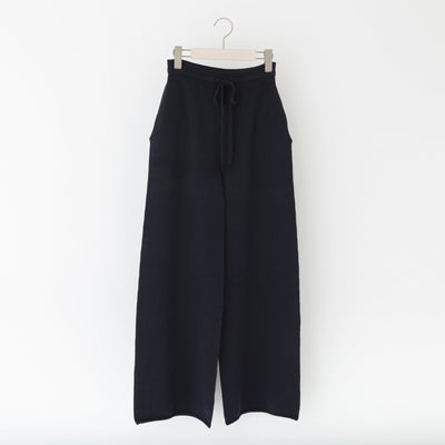 Feel Smooth Knitted Wide Pants フィールスムース ニットワイドパンツ