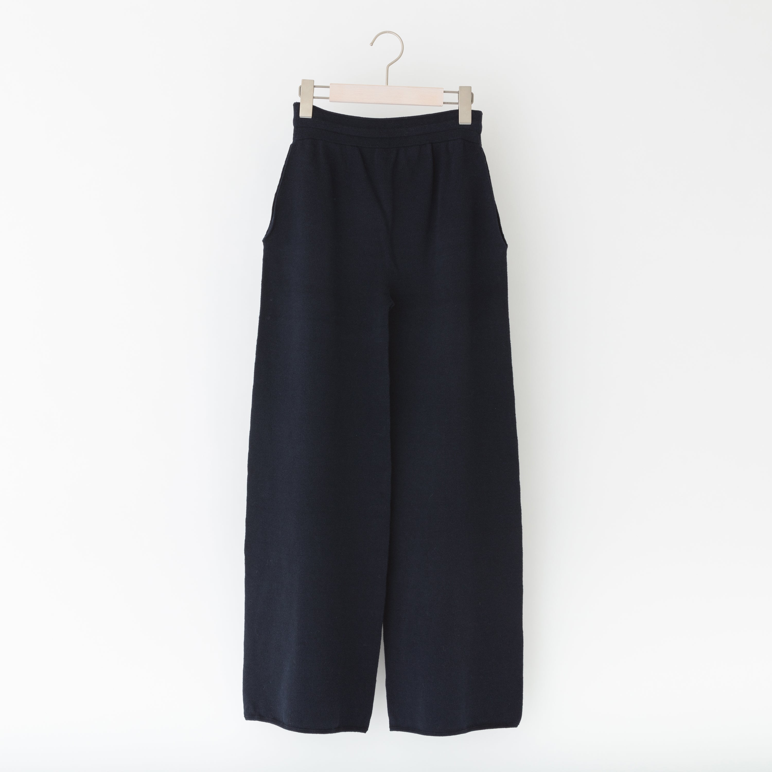 Feel Smooth Knitted Wide Pants フィールスムース ニットワイドパンツ
