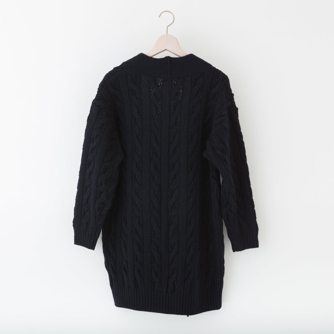 《SALE》Recycle Wool Cocoon Cardigan<br>リサイクルウール コクーンカーディガン