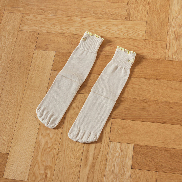 Silk Partition Socks<br>シルクパーテーションソックス