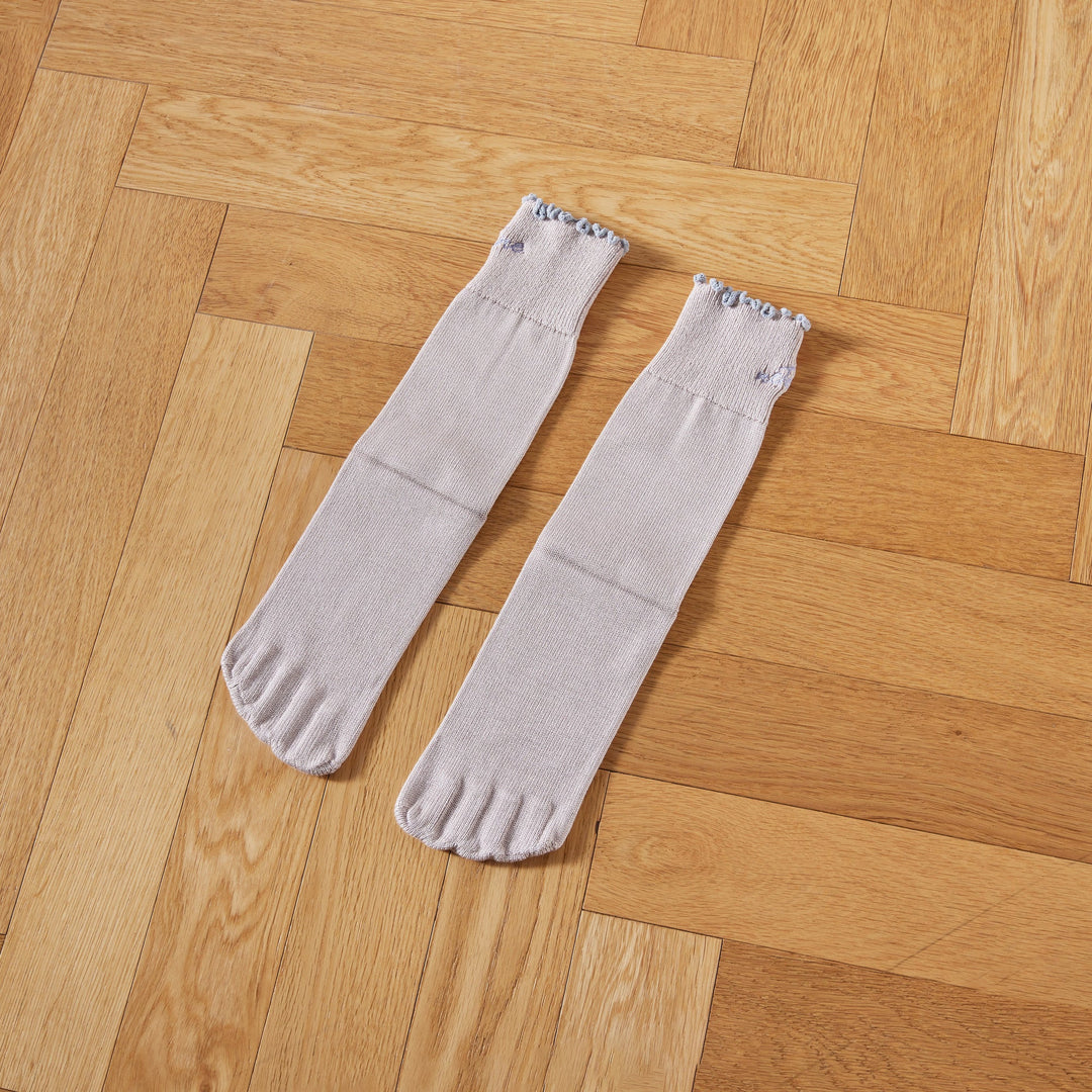 Silk Partition Socks<br>シルクパーテーションソックス