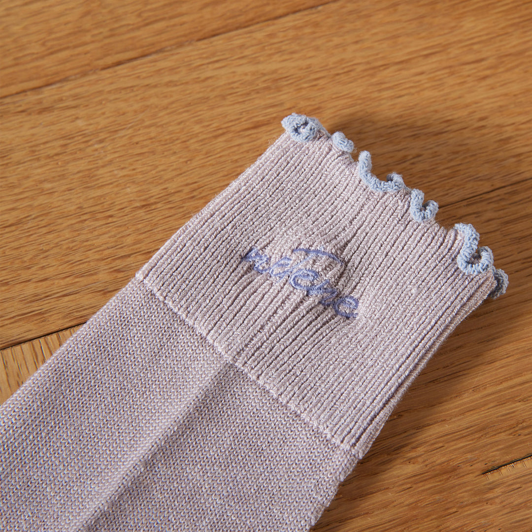 Silk Partition Socks<br>シルクパーテーションソックス