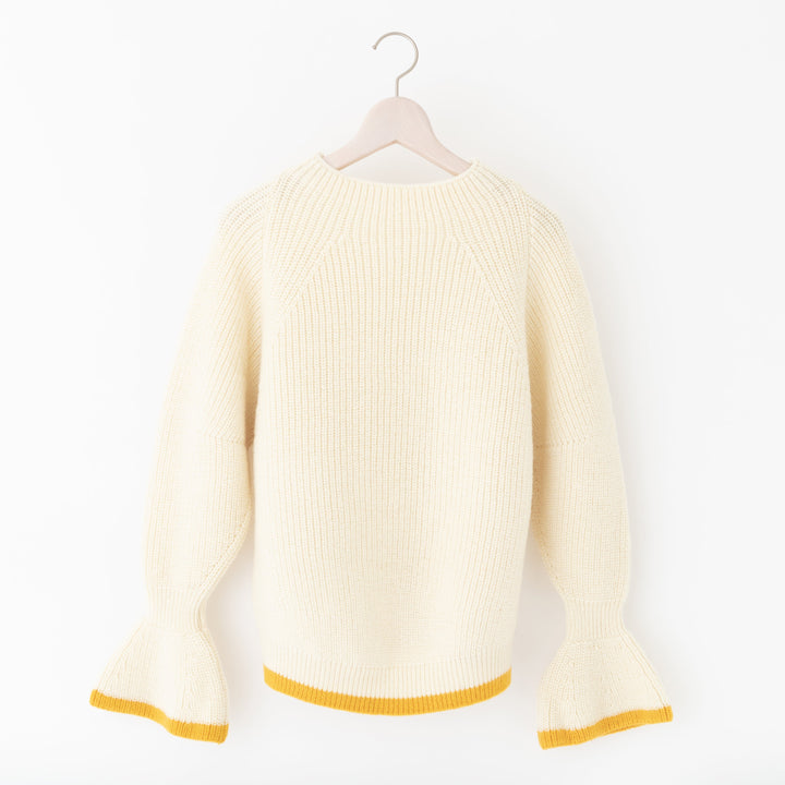 Recycle Wool Crew Knit Pullover<br>リサイクルウール クルーニットプルオーバー